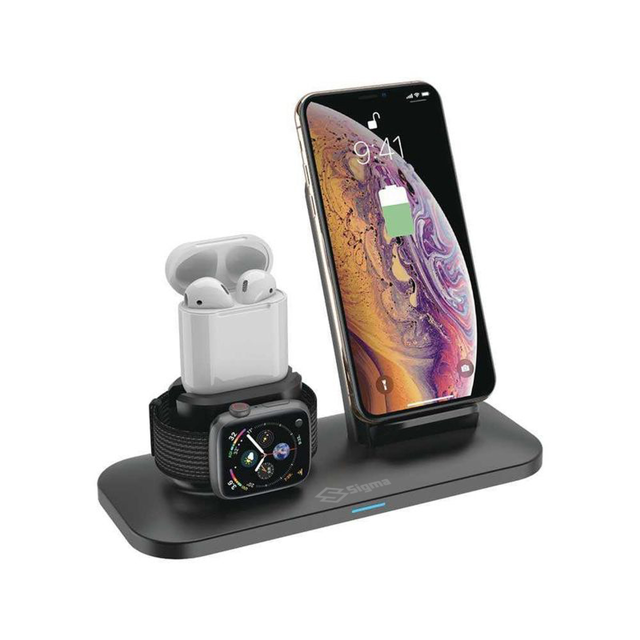 Chargers Wireless Chargers 3 in 1 with iPhone Apple Watch
